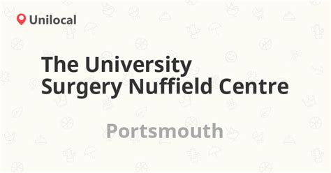 Dr A Lawson - University Surgery Portsmouth